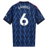 Fußball Trikot Arsenal Gabriel 6 Auswärts 2025-26 Fußball Trikot Arsenal Gabriel 6 Auswärts 2025-26